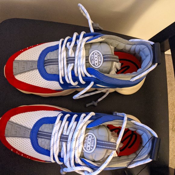Versache Chain Reaction Men's Trainers- US 10 - Picture 1 of 7